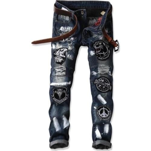 DSQSABCD 2 Men's Biker Jeans