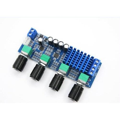 TPA3116 D2 80W+80W Dual channel Digital Audio Treble Bass Regulating Preset Pre amplifier Board Amplificador