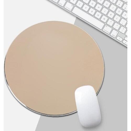 220*220mm Metal Aluminum Mouse Pad 8.66 Inch Double Side Round Mouse Mat Gaming Accessories Mousepad