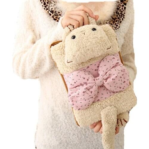Cute Hot Water Bottle Hand Warmer Plug In Electric Hot Water Bottle Explosion-proof Cartoon Plush Toy Warm Baby Gifts for Girls