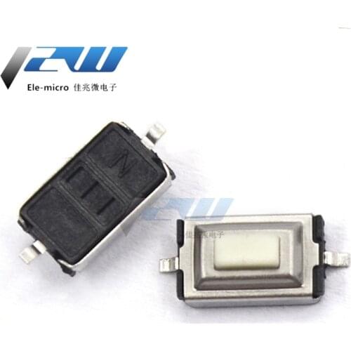 Lot of 100 pcs of SMT, 3x6x2.5MM, 2pin, Touch Push Button, G73 Micro Switch, Auto Reset