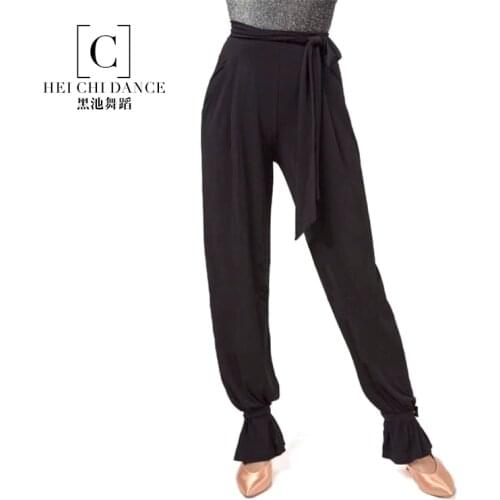 New ballroom waltz modern dance trousers dance competition standard ballroom dancing clothes Latin pants