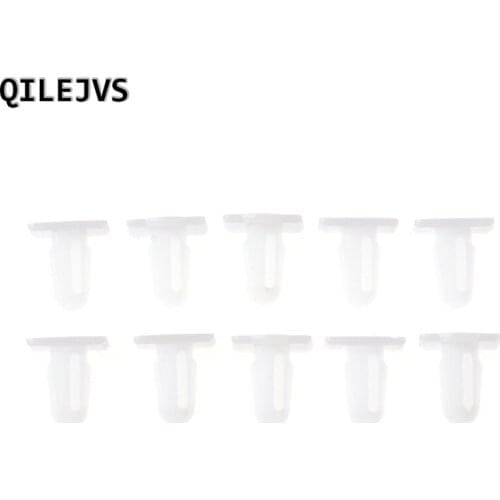 QILEJVS 10 Pcs Door Sill Covering Trim Moulding Clips For BMW E30 E34 E38 Z4 E81 E46 E84