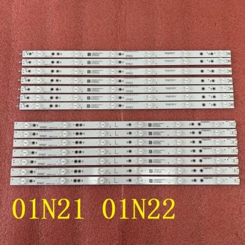 New 14 PCS/set LED backlight strip for 49PUS6401 49PUH6101 49PUS6561 49PUS6501 GJ-2K16-490-D712-P5-L R LB-PF3030-GJD2P6C490712