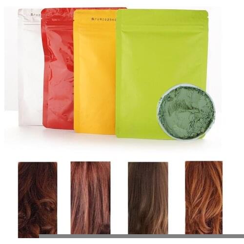 Henna Hair Dye Powder Natural Plant Extract Powder & High Powder Pigment Up For Hair Color Root L Eyebrows Beard V5I2