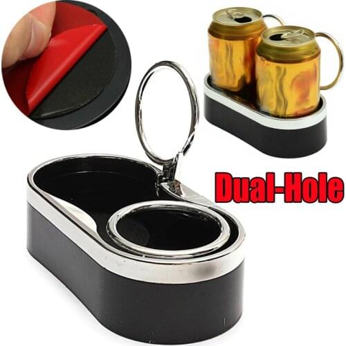 1Pcs New Hot Dual Hole Drink Bottle Water Beverage Holder Cup Holder Stand Car Truck Mount Auto Accessories car cup holder