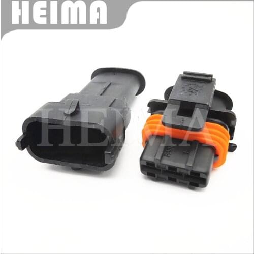 10/20/30sets 3 pin male female auto Diesel fuel Common Rail Injector Crankshaft Sensor Connector Air flow sensor plug 1928404074