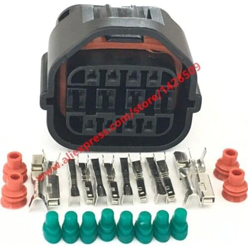 10 Sets 12 Pin Automotive Connector Electrical Wiring Female Plug 7283-8722-30 MG640711-5