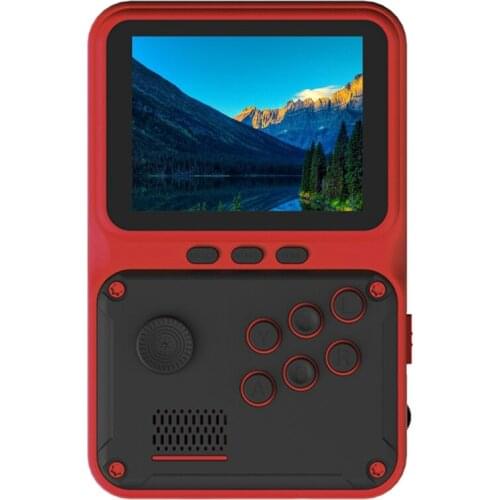 JP09 Handheld Game Console 500-In-1 Retro Mini Game Console, Built-in Battery 300Mah, Supports Five Languages TV Input