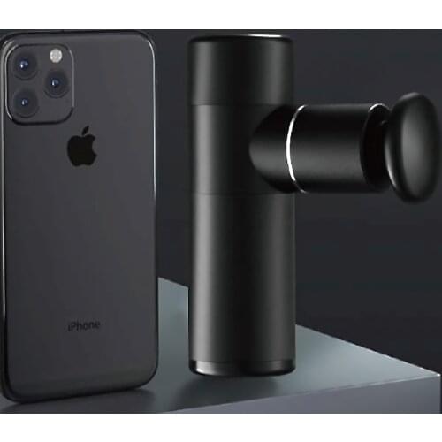 Mini Massage Gun Portable Fitness Equipment Pistol Body Foot Head Facial Massager Electric Therapy Muscle Relaxation USB Stick