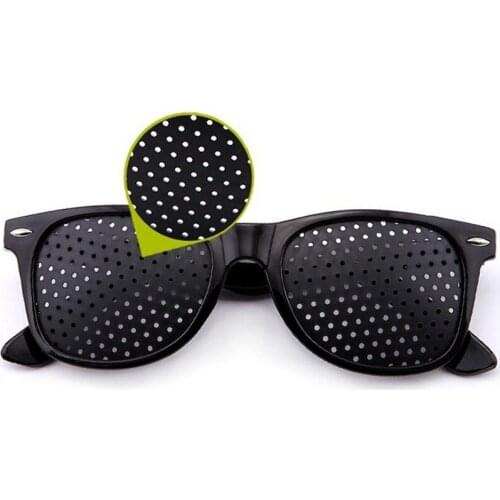 XojoX Adjust vision Pin hole Sunglasses Women Anti-myopia Glasses Eye Exercise Eyesight Improve Anti-fatigue Men