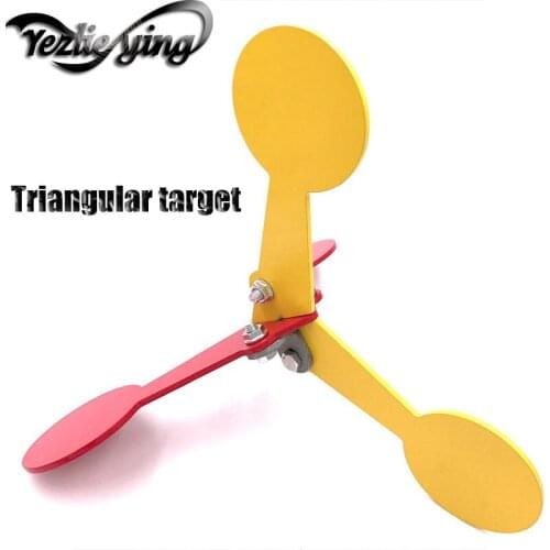 Outdoor Paintball Shooting Practice Triangular Target Paintball Air Gun Shooting Target Paintball Triangular Target target