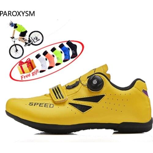 PAROXYSMOutdoor cycling shoes Sapatilha Ciclismo Mtb mens sports shoes womens mountain bike shoes self-locking road bike shoes