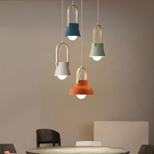 Modern Led Metal Pendant Lights Wrought Iron Glass Round Ball Brass Rod Hanging Lamp For Living Roomcafekitchen Nordic Lighting