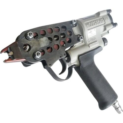 C-760A Pneumatic Hog Ring Pliers Chicken Cage Air C-ring Nail Pneumatic Air Gun