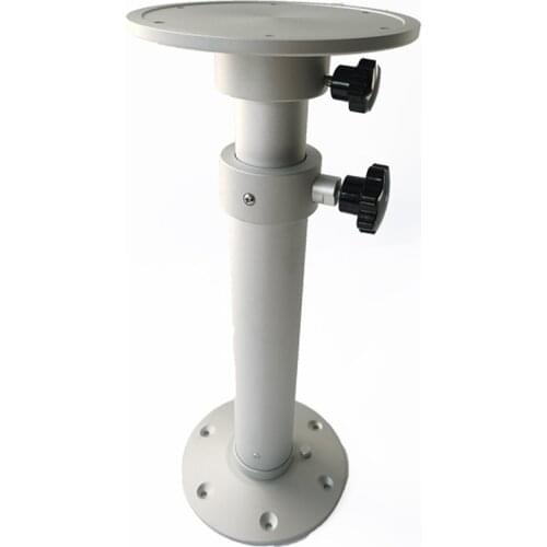 TOPWELRV Motorhome Accessory Aluminum 3 Stages Telescopic RV Manual 3 Sections Lifting Table Legs