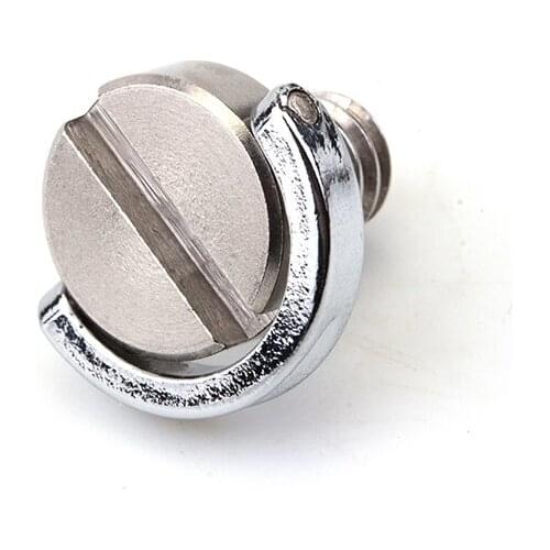 Pixco 1/4" D-Ring Stainless Steel Camera Screw for DSLR Tripod Quick Release Plate Camera Nikon Cannon 16*14
