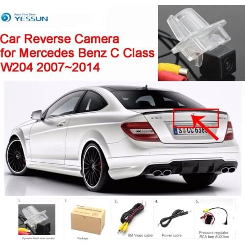 YESSUN For Mercedes Benz C Class W204 5D 4D W207 2007~2014 Car Rear View Back Up Reverse Parking Camera Night vision CCD