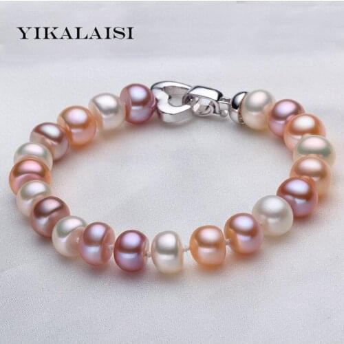 Белые браслеты YIKALAISI China At AliExpress