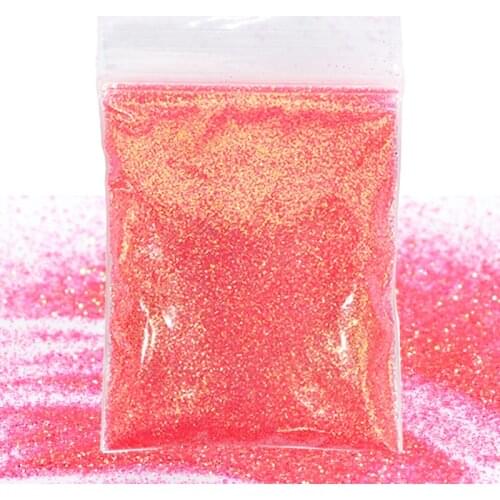 10g Shimmering Nails Powder Colorful 0.2mm Nail Art Glitter Dust Pink Paint Tool Accessories For Polish Nail DIY Design