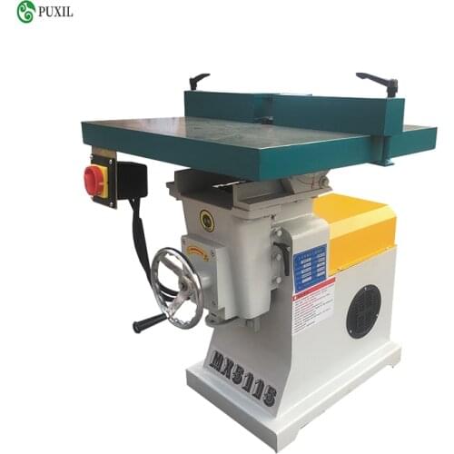 220/380V Vertical High Speed Wood Router Spindle Shaper Machine MX5115 Desktop Milling Trimming Machine Woodworking Equipment