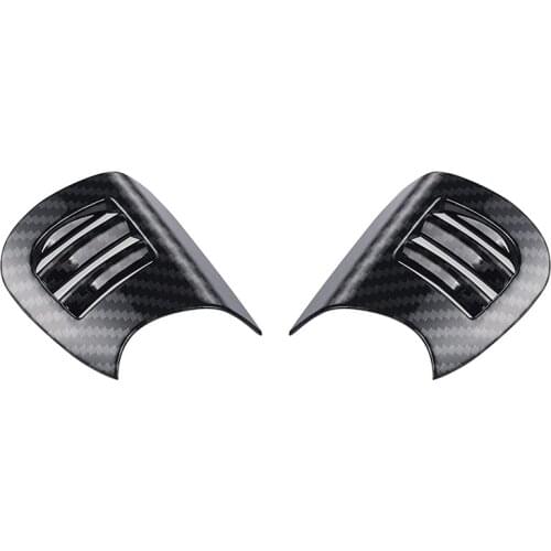 Car Air Vent Cover Outlet Shell Case Housing Carbon Fiber Sticker for Mini Cooper One S F55 F56 F57