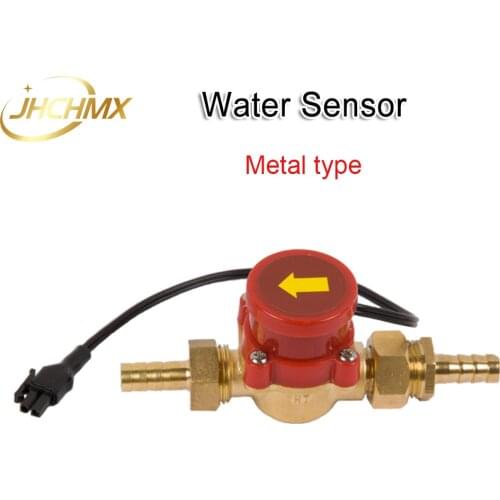 Free Shipping Co2 Water Flow Switch Water Sensor Protection Switch 8/10mm CO2 Laser 960/1390/1410 Engraving Cutting Machine