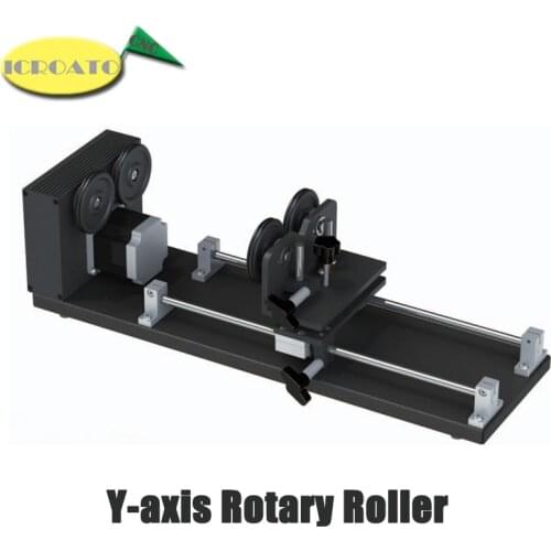 Aluminum Y-axis Rotary Roller Engraving Module for Engraving Cylindrical Objects Cans,Laser Engraver