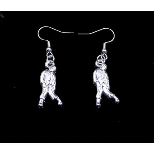 Fashion Handmade Simple Design 12*27mm A Dead-Alive Person Zombie Drop Earrings For Women Gift Fashion Jewelry Cute Small Object