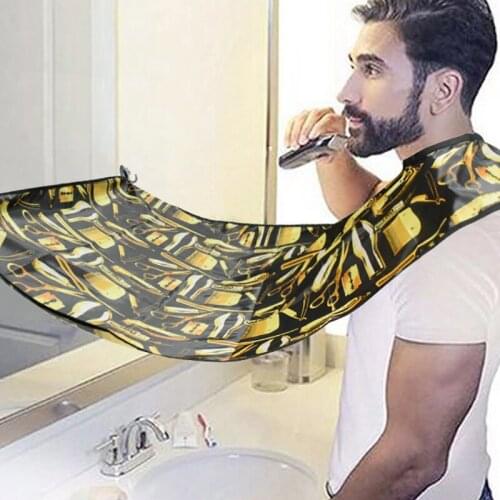 Adult shaving cloth repair beard cloak haircut styling cloth apron styling tool waterproof beard shave Non-stick hair cloth