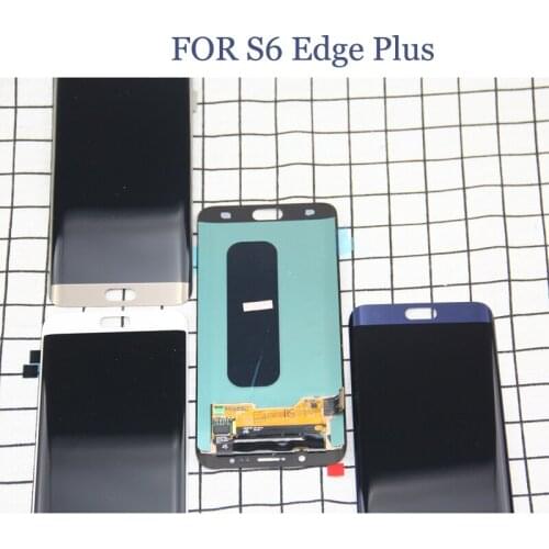 S6 Edge Plus LCD For Samsung Galaxy S6 Edge Plus G928 G928F LCD Display Touch Screen Digitizer Free Tools