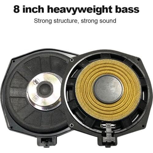 Subwoofer For BMW F10 F30 G30 E60 E90 X5 F15 X6 F16Series High Quality Low Range Frequency Loudspeaker Bass Speaker Horn Stereo
