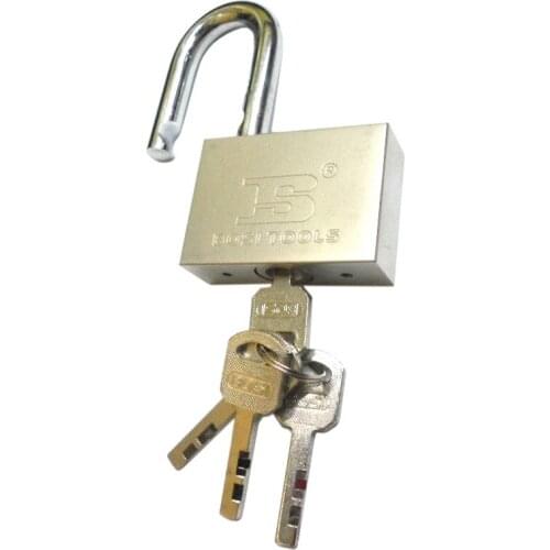 SIJIBOSI 60mm Brass Padlock Master Lock With 4pc Keys