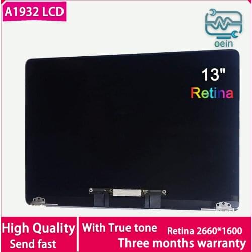 Strict Test Brand New LCD Screen Display For MacBook Air Retina 13" A1932 2019 Year MRE82 Full Assembly Replacement