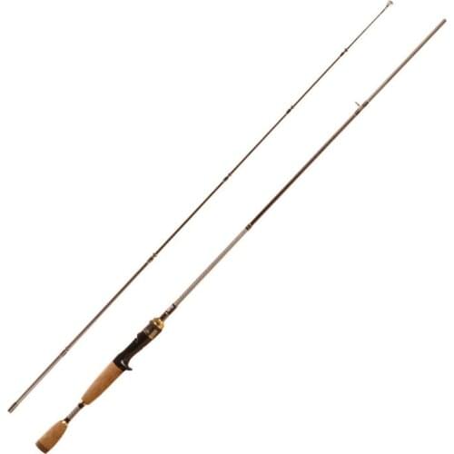 1.68M casting handle lure rod carbon rod 2 sections Telescopic Fishing Rod boat rod Good toughness and light weight