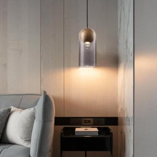 Japan deco maison glass ball LED pendant lights living room hanging ceiling lamps