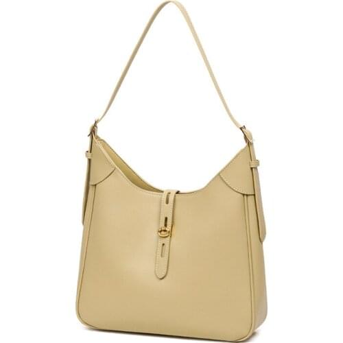 2021 New Saddle Women Bag High Capacity Personality Genuine Cow Leather Supreme Premium Retro Ampit One Shoulder Commuter Bags