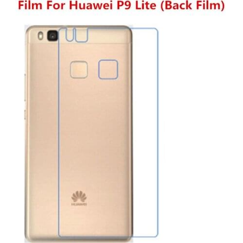 1/2/5/10 Pcs Ultra Thin Clear HD LCD Screen Protector Film With Cleaning Cloth Film For Huawei P9 Lite/Venus G9 Mini(Back Film)