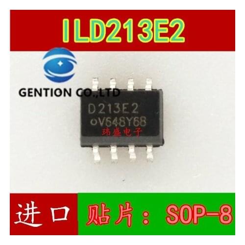 10PCS D213E2 ILD213E2 SOP-8 light coupling isolator ILD213E2T in stock 100% new and original