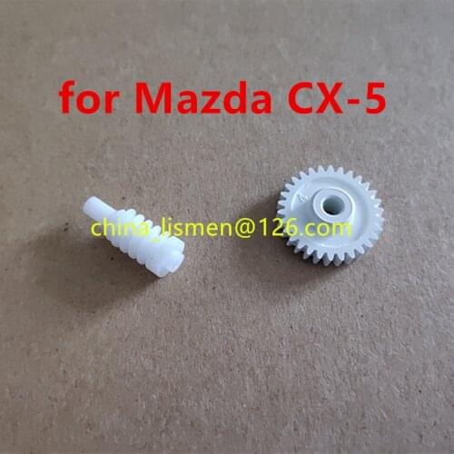 1 piece 30 teeth car motor Automatic folding Rearview mirror Gear+ worm for 2013 year Mazda 3 skyacti M6 M3 atlas CX-5 CX-7 car