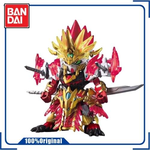 BANDAI BB SD GUNDAM WORLD SANGOKU SOKETSUDEN Gundam Astray Red Frame Assembling Model Action Toy Figures Childrens Gifts