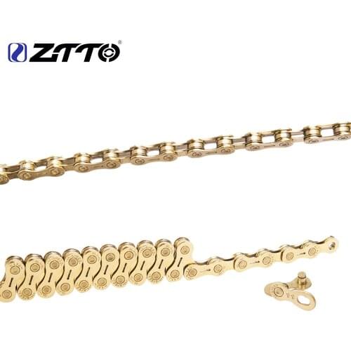 ZTTO Bike Chain 11 speed Golden gold chain MTB Mountain Road Bike High Quality Durable for Bicycle Parts