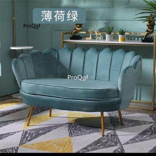 Prodgf 1 set green color crown shape sofa