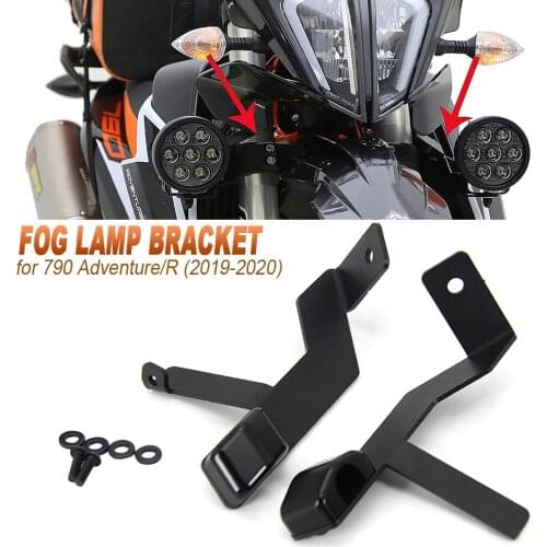 FOR 790 Adventure & 790 Adventure R 2019 2020 NEW Motorcycle Fog lamp Spotlight Bracket Holder Spot Light Mount