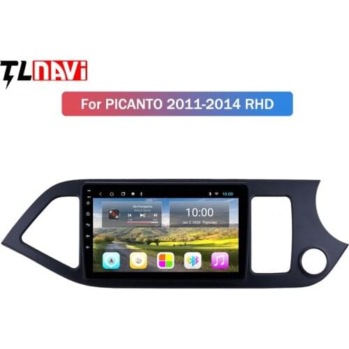 2G RAM 9 INCH Android 10 Multimedia Player For 2011 2012 2013 2014 KIA Picanto Morning Car Radio GPS Navigation