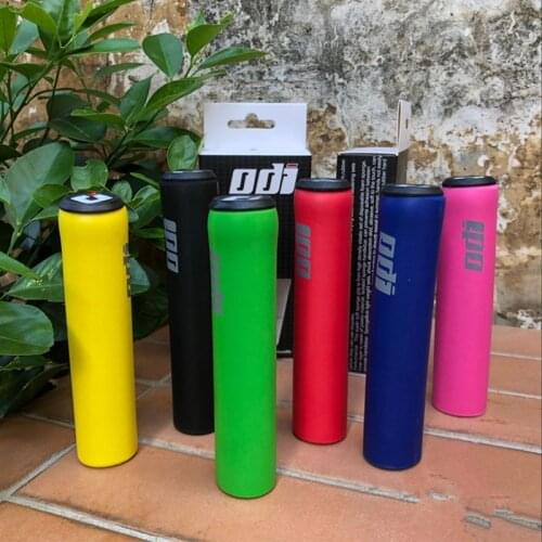 ODI Silica Gel Handlebar Grips MTB Anti-skid Handle Bar Grips Set Shock-absorbing Soft Mountain Bicycle Grip Cycling Accessories