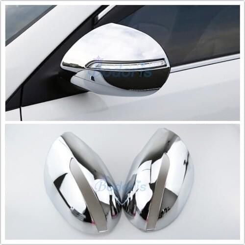 For Kia Sportage 2010 2011 2012 2013 2014 2015 Side Wing Mirror Cover Rearview Rear View Overlay Chrome Car Styling Accessories