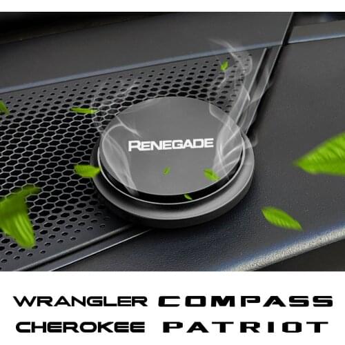 Car Air Freshener For Jeep RENEGADE WRANGLER CHEROKEE COMPASS PATRIOT TRAILHAWK COMMANDER LIBERTY RUBICON Perfume Accessories