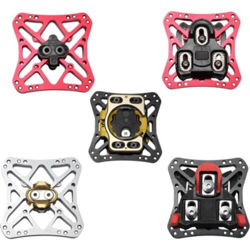 Mountain bike road bike lock pedal cleat quick release pedal pedal lock pedal turn flat pedal