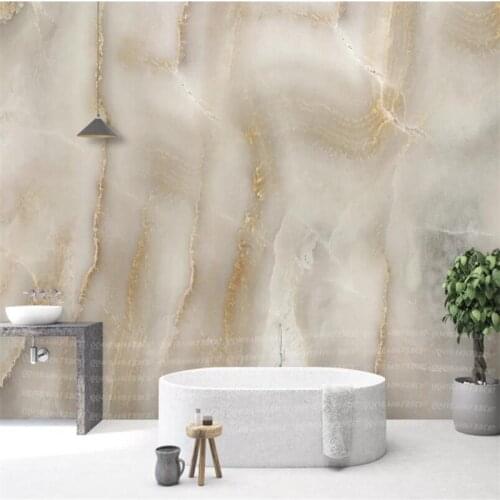Custom 3D wallpaper mural abstract atmospheric beige beige elegant background wall marble stone background wall decoration wallp